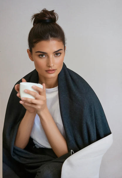 Buki Blanket - Charcoal Grey Buki