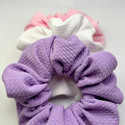 Mini Pastel Bullet Scrunchie Trio Enchanted Scrunch