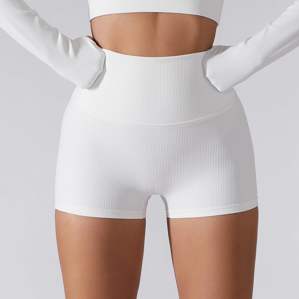 High-Waisted Ribbed Fitness Shorts | Butt Lifting & Flattering Activewear for Yoga, Running & More Country in My Heart