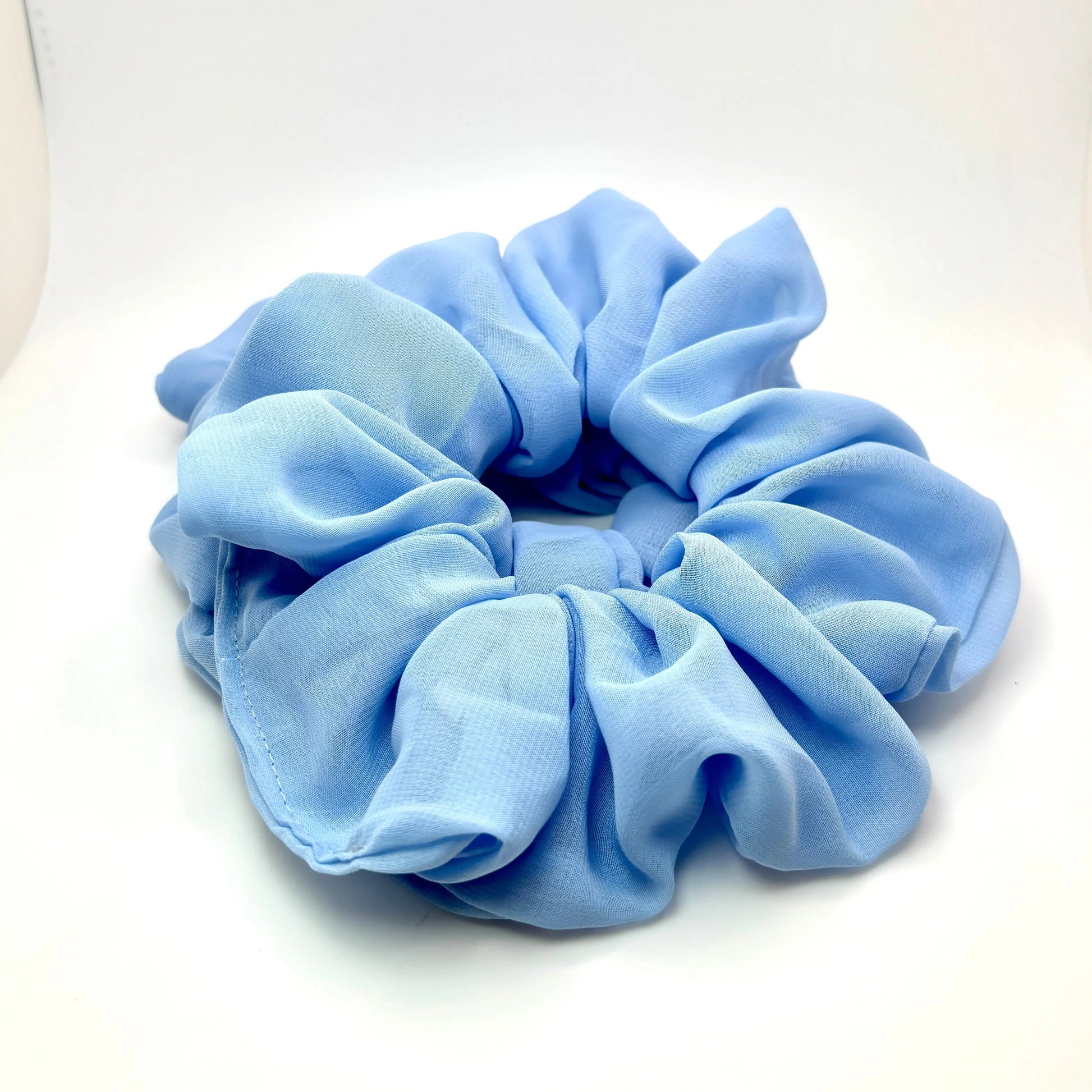 Light Blue Organza Scrunchie Enchanted Scrunch