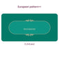 Dezhou playing card pad tablecloth table cushion square round chip rubber cushion playing card table top cushion