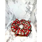 Red Plaid Christmas Bullet Scrunchie Enchanted Scrunch