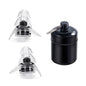Noise Reduction And Sound Isolation Earplugs Concert High Fidelity Filter Earplugs Wholesale Blue Filter Earplugs Double Tail
