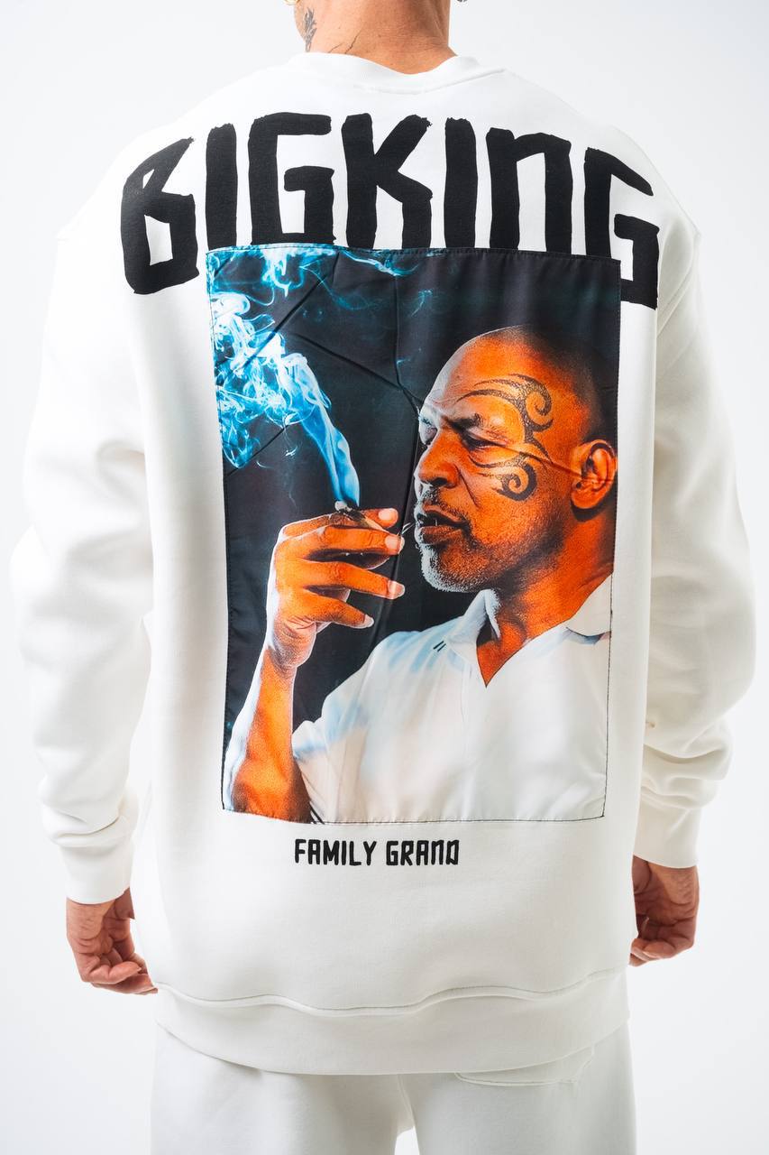 BIGKING Unisex Oversized Sweatshirt & Jogger Set Withinblack
