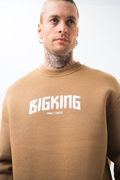 BIGKING Unisex Oversized Sweatshirt & Jogger Set Withinblack