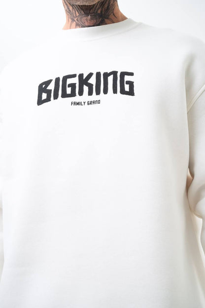BIGKING Unisex Oversized Sweatshirt & Jogger Set Withinblack