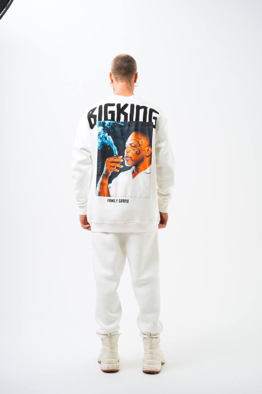 BIGKING Unisex Oversized Sweatshirt & Jogger Set Withinblack