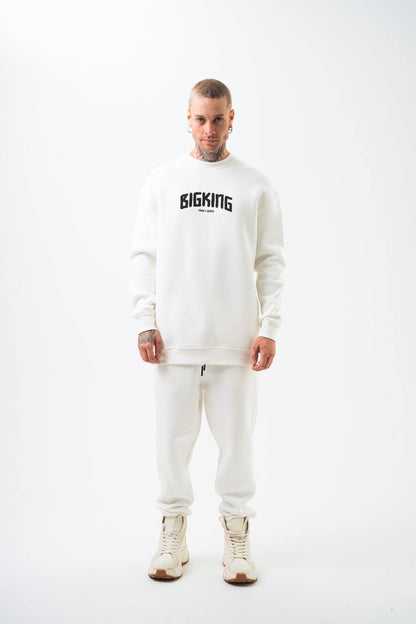 BIGKING Unisex Oversized Sweatshirt & Jogger Set Withinblack