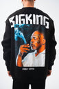 BIGKING Unisex Oversized Sweatshirt & Jogger Set Withinblack