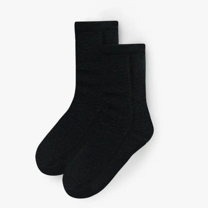 Polar Feet SUPER STRETCHY Fleece Socks - Black Polar Feet® LLC