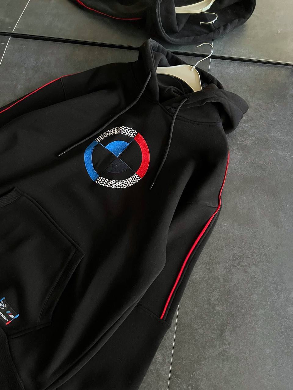 BMW Logo Oversized Hoodie - Stylish and Comfortable Sweatshirt Withinblack