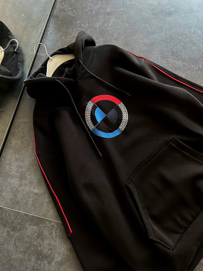 BMW Logo Oversized Hoodie - Stylish and Comfortable Sweatshirt Withinblack