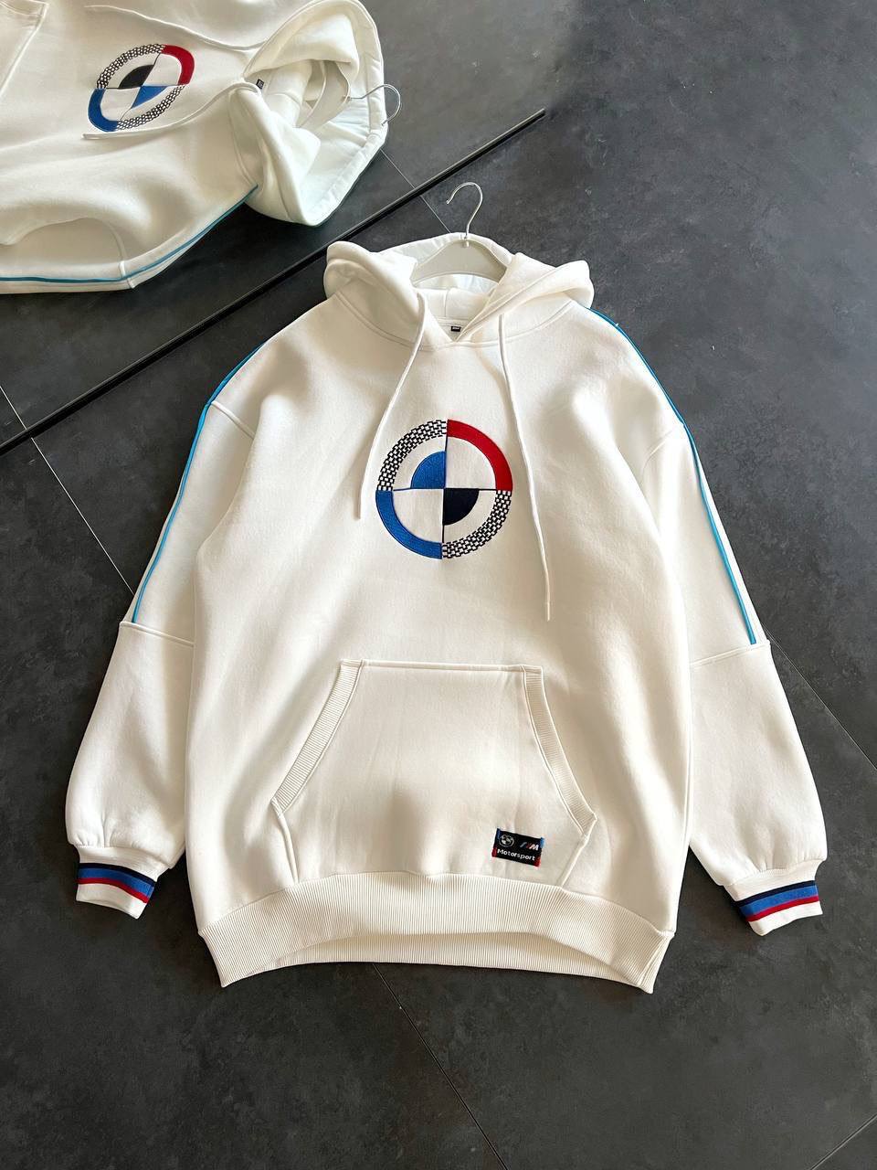 BMW Logo Oversized Hoodie - Stylish and Comfortable Sweatshirt Withinblack