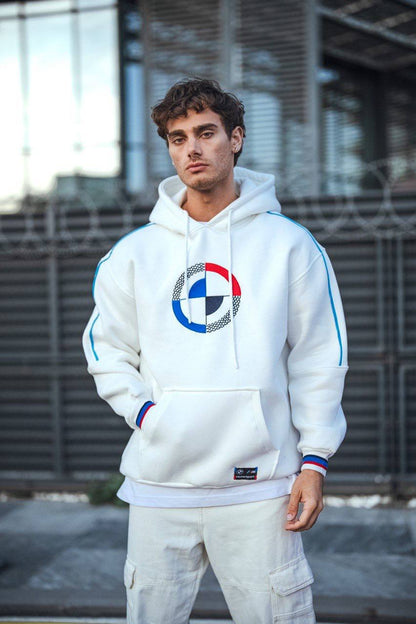 BMW Logo Oversized Hoodie - Stylish and Comfortable Sweatshirt Withinblack