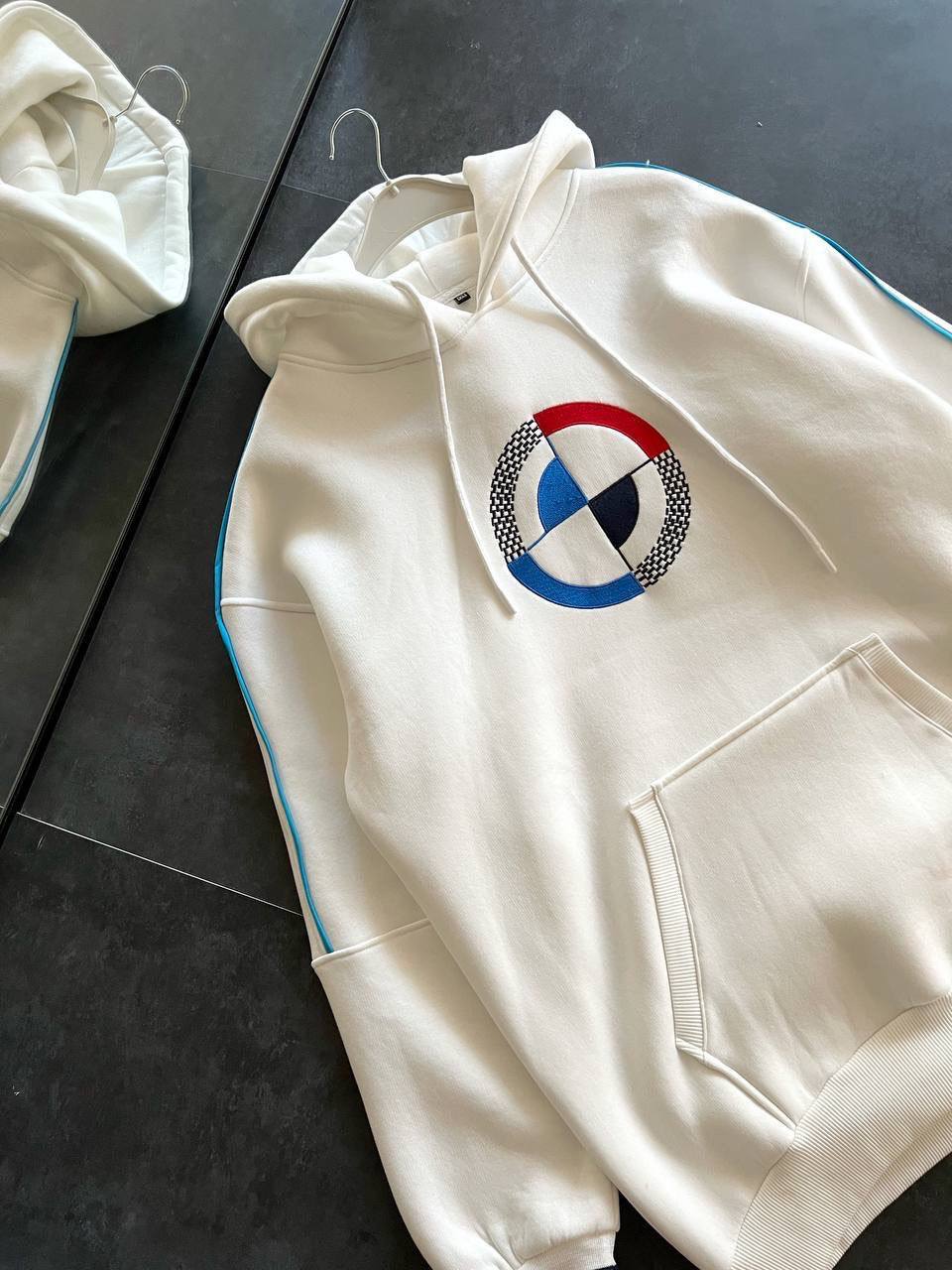 BMW Logo Oversized Hoodie - Stylish and Comfortable Sweatshirt Withinblack