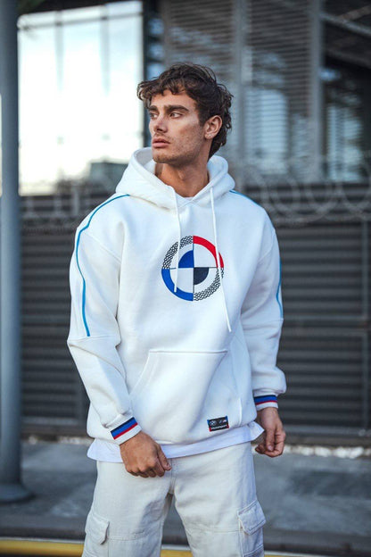 BMW Logo Oversized Hoodie - Stylish and Comfortable Sweatshirt Withinblack