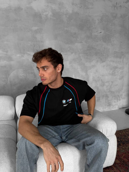 BMW Motorsport Cotton T-Shirt / Car Enthusiast Graphic Tee Withinblack