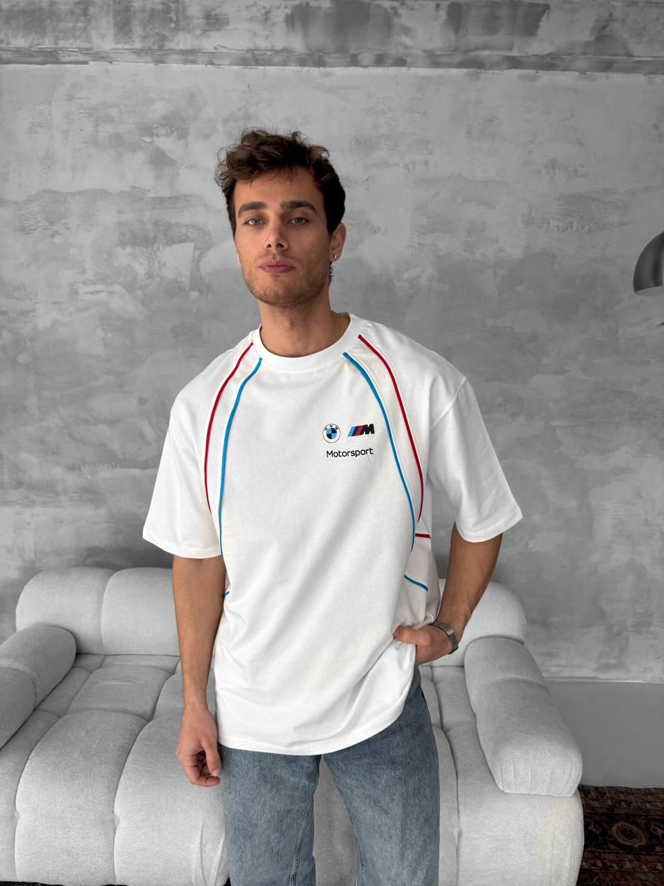 BMW Motorsport Cotton T-Shirt / Car Enthusiast Graphic Tee Withinblack