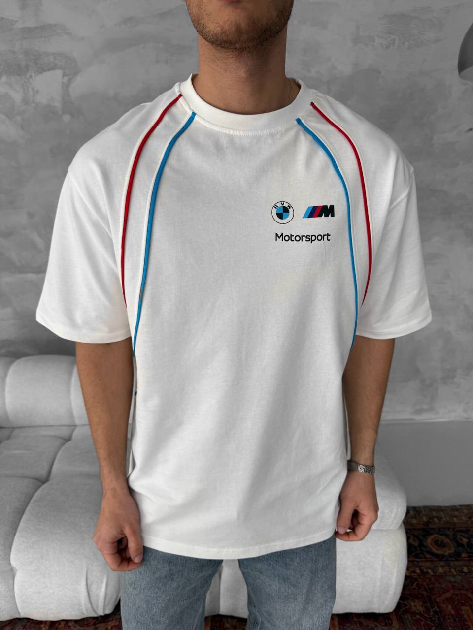 BMW Motorsport Cotton T-Shirt / Car Enthusiast Graphic Tee Withinblack