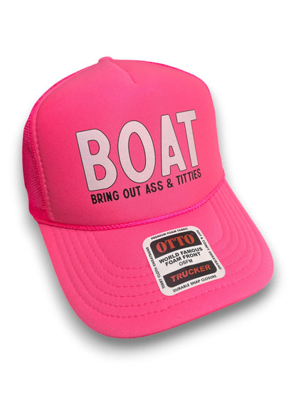 BOAT Foam Trucker Hat Luckless Outfitters