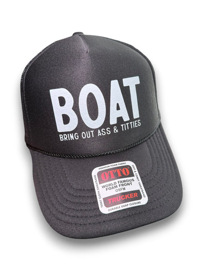 BOAT Foam Trucker Hat Luckless Outfitters
