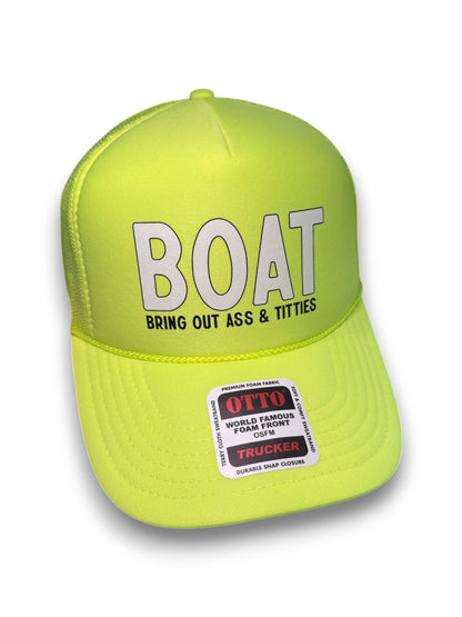 BOAT Foam Trucker Hat Luckless Outfitters