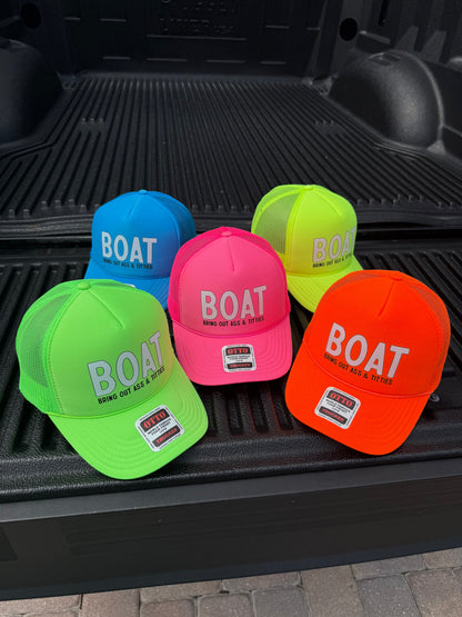 BOAT Foam Trucker Hat Luckless Outfitters