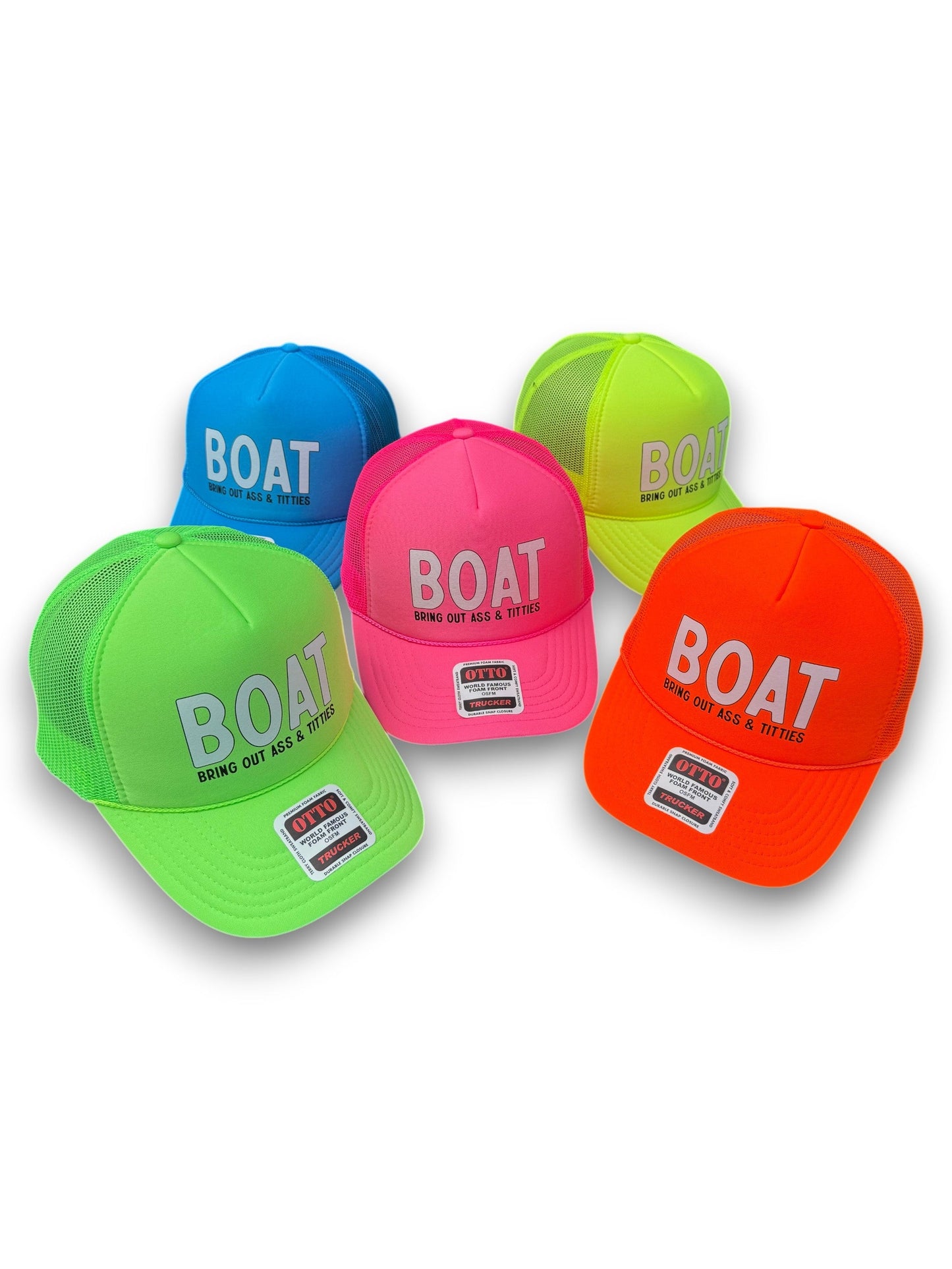 BOAT Foam Trucker Hat Luckless Outfitters