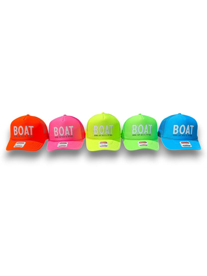 BOAT Foam Trucker Hat Luckless Outfitters