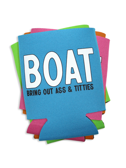 BOAT Koozie Luckless Outfitters