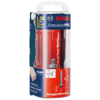 BOSCH 82816MC 1/4 In. Mortising Arbor (Router Bit) VM Hardware