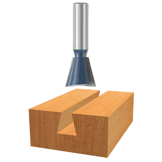 BOSCH 84703MC 14å¡ x 1/2 In. Carbide Tipped Dovetail Bit (Router Bit) VM Hardware