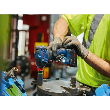 BOSCH GDX18V-1860CN 18V Brushless Connected-Ready Freak 1/4 In. and 1/2 In.Two-In-One Bit/Socket Impact Driver (Bare Tool) VM Hardware