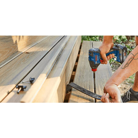 BOSCH GDX18V-1860CN 18V Brushless Connected-Ready Freak 1/4 In. and 1/2 In.Two-In-One Bit/Socket Impact Driver (Bare Tool) VM Hardware