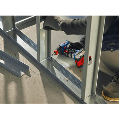 BOSCH GDX18V-1860CN 18V Brushless Connected-Ready Freak 1/4 In. and 1/2 In.Two-In-One Bit/Socket Impact Driver (Bare Tool) VM Hardware