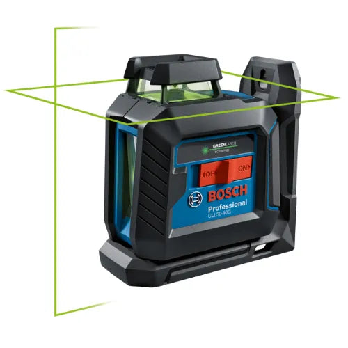 BOSCH GLL50-40G Green Beam Self-Leveling 360 Degree Cross-Line Laser VM Hardware