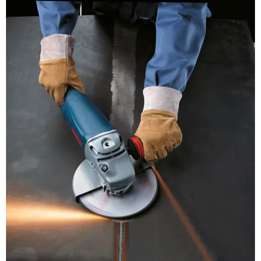 BOSCH GW27M450 4-1/2 In. 1/4 In. 7/8 In. Arbor Type 27 30 Grit Grinding Abrasive Wheel VM Hardware