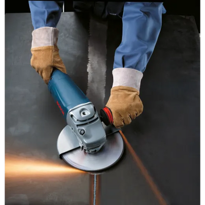 BOSCH GW27M450 4-1/2 In. 1/4 In. 7/8 In. Arbor Type 27 30 Grit Grinding Abrasive Wheel VM Hardware