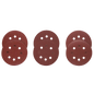 BOSCH SR5R000 6 pc. Assortment 5 In. 8 Hole Hook-And-Loop Sanding Discs VM Hardware