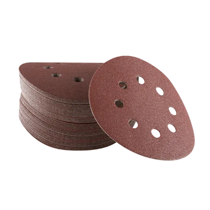 BOSCH SR5R120 5 pc. 120 Grit 5 In. 8 Hole Hook-And-Loop Sanding Discs VM Hardware