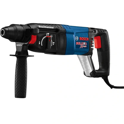BOSCH 11255VSR-GWS8 1" SDS-Plus Bulldog Xtreme Rotary Hammer - 7.5 AMP - W/ GWS8-45 Grinder VM Hardware