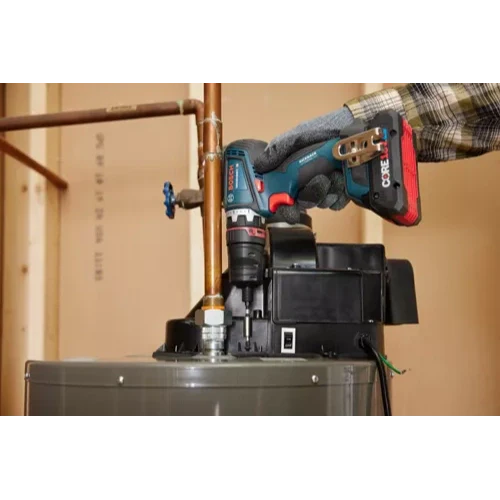 BOSCH GSR18V-800FCB24 18V Drill/Driver with 5-In-1 Flexiclick® System and (2) CORE18V® 4 Ah Advanced Power Battery VM Hardware