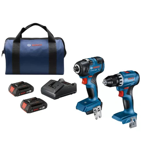 BOSCH GXL18V-27B22 Cordless 18V 2-Tool Combo Kits VM Hardware
