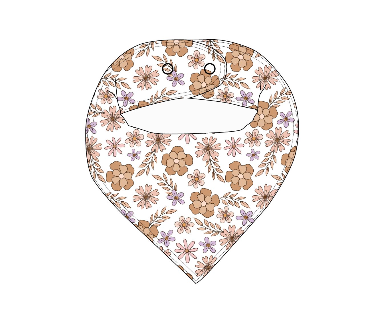 Mabel - Bib Blush Lotus