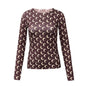 Women's Long-Sleeved Marine Moon T-Shirts & Underwear