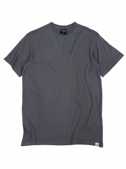Custom Printed Men's Bamboo Viscose/Organic Cotton Short Sleeve T-Shirt
