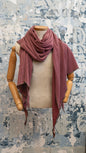 Burgundy DNA Scarf Late Sunday Afternoon