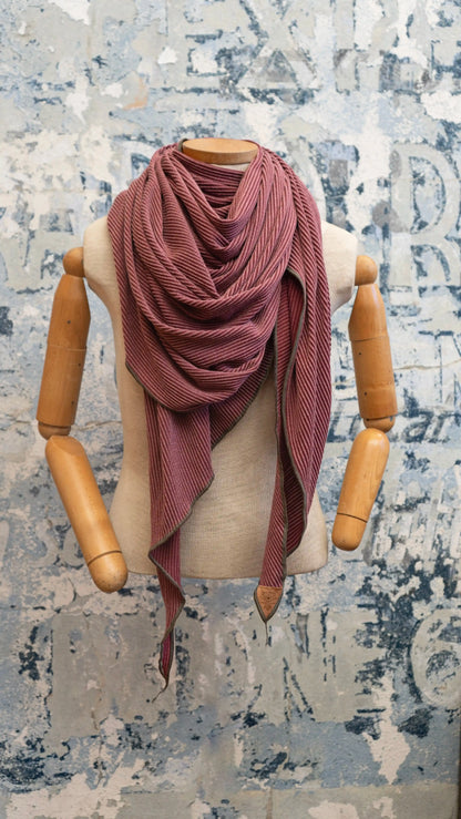 Burgundy DNA Scarf