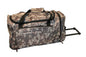 Digital Camo Rolling Wheel Bag with Telescoping Handle quakekits.com