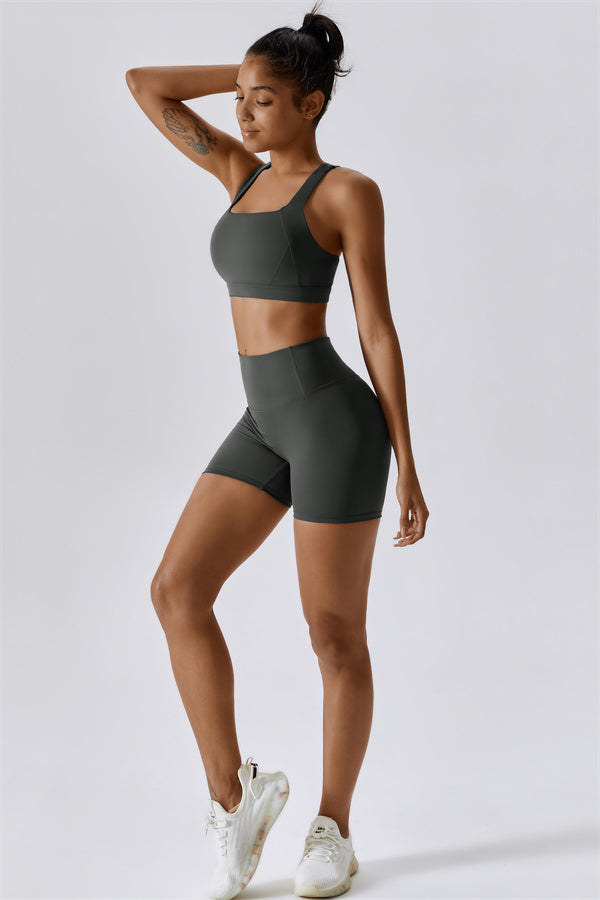 The Eloise Sports Bra Shorts 2-Piece Set Fitglutes Activewear Gymwear Sportswear & Workout Clothes